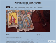 Tablet Screenshot of esoterictarotjournals.com